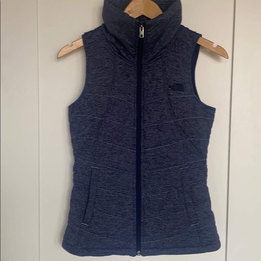 The North Face Vest size- XS color: purple stripe